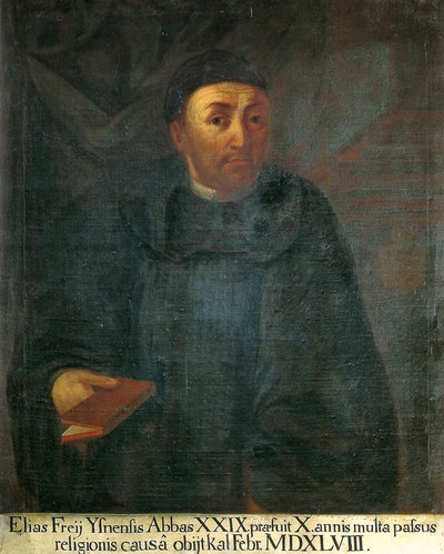 The 29th Abbot, Elias Frey by Unknown